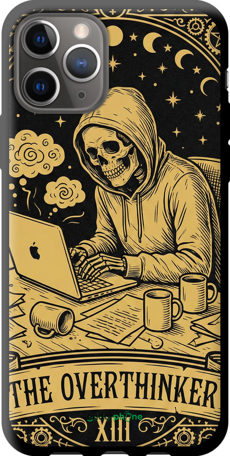 TPU чехол The Overthinker для Apple iPhone 11 Pro - 6774b-1788 изображение 