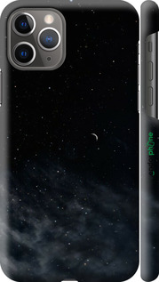 3D пластиковый глянцевый чехол Ночное небо для Apple iPhone 11 Pro - 6451c-1788 изображение 