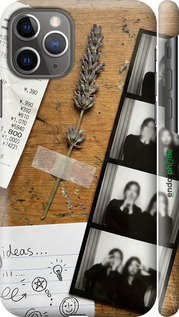 3D пластиковый глянцевый чехол Aesthetic Scrapbook Collage для Apple iPhone 11 Pro - 6773c-1788 изображение 