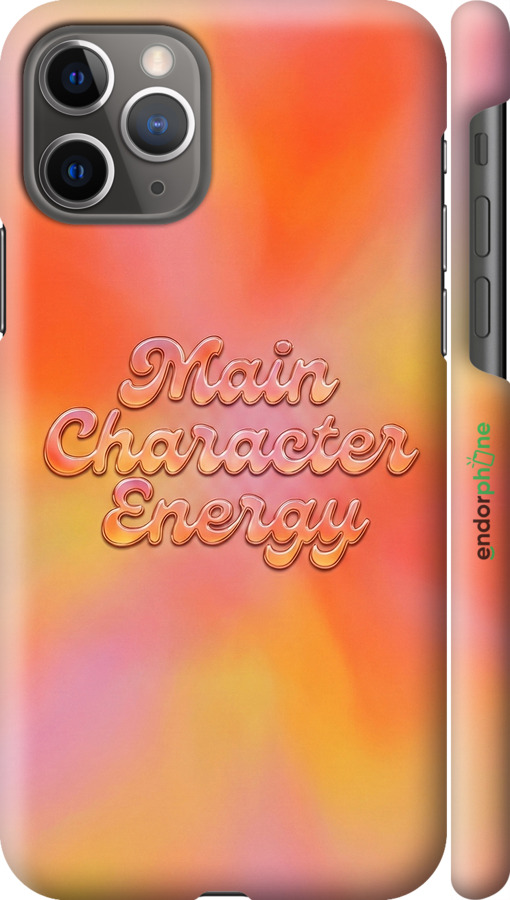 3D пластиковый глянцевый чехол Aura Gradient Main Character Energy Aesthetic Y2K для Apple iPhone 11 Pro - 6783c-1788 изображение 
