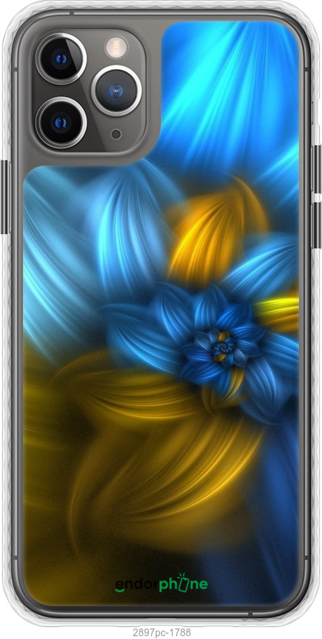 

Чохол Bumper чохол "Візерунок 46" для iPhone 11 Pro, Синій