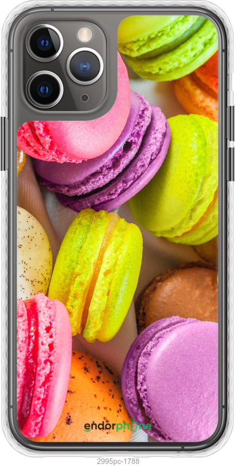 

Puskuri Case cover "Makaroonit" for iPhone 11 Pro, Keltainen