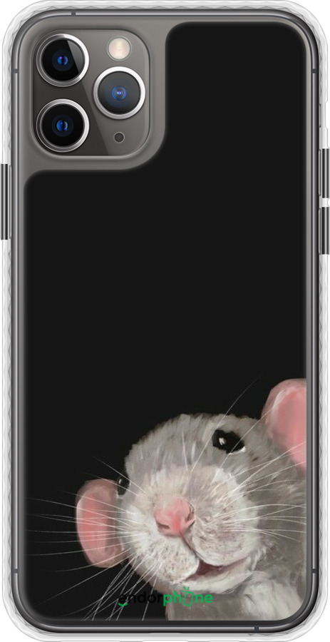 Чехол Bumper чехол The Peeking Rat для Apple iPhone 11 Pro - 6442pc-1788 изображение 