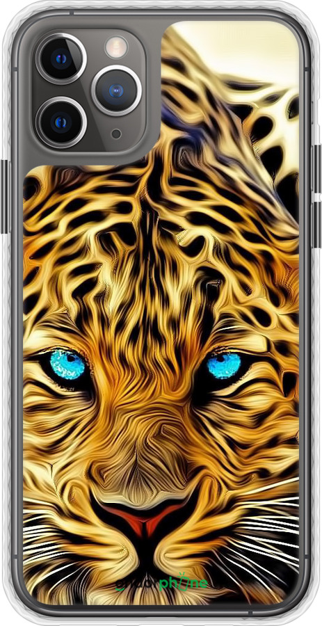 Чехол Bumper чехол Леопард для Apple iPhone 11 Pro - 6611pc-1788 изображение 