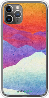 Силикон с усиленными углами чехол Горный закат для Apple iPhone 11 Pro - 6479sp-1788 изображение 