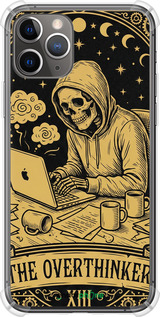 Силіконовий протиударний с посиленими кутами чехол The Overthinker для Apple iPhone 11 Pro - 6774sp-1788 изображение 