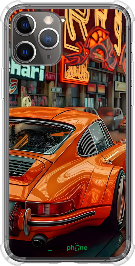 Силикон с усиленными углами чехол Порше для Apple iPhone 11 Pro - 6334sp-1788 изображение 