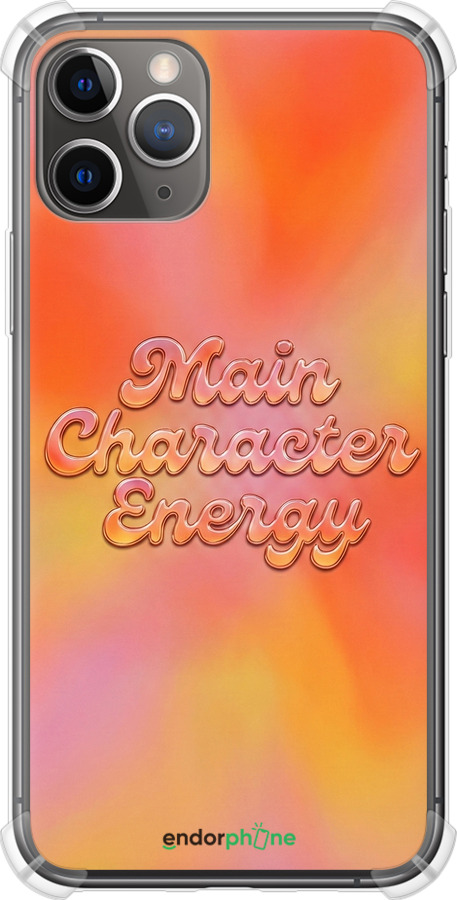Силикон с усиленными углами чехол Aura Gradient Main Character Energy Aesthetic Y2K для Apple iPhone 11 Pro - 6783sp-1788 изображение 