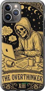 2D пластиковый чехол 'The Overthinker' для iPhone 11 Pro изображение 2