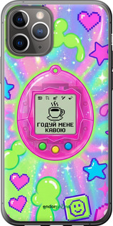 2D пластиковий чехол Y2K Aesthetic Retro Pet: Годуй мене кавою для Apple iPhone 11 Pro - 6784t-1788 изображение 