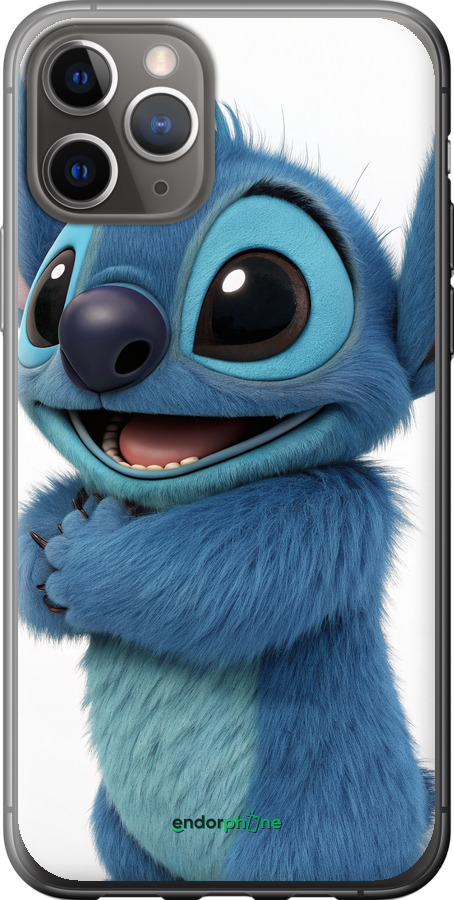 2D пластиковый чехол Стич 1 для Apple iPhone 11 Pro - 6686t-1788 изображение 
