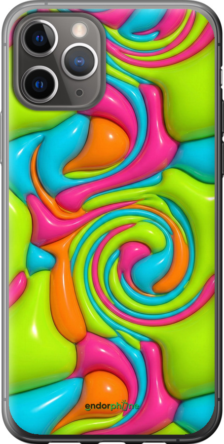 2D пластиковый чехол Y2K Jelly Dream для Apple iPhone 11 Pro - 6780t-1788 изображение 