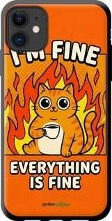 TPU чехол 'Funny Cat' для iPhone 11 изображение 3