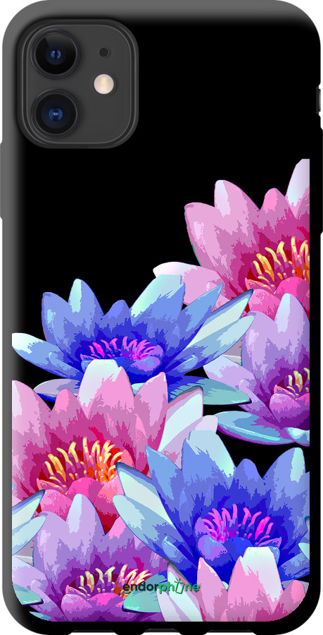 TPU чехол Лотос для Apple iPhone 11 - 4862b-1722 изображение 
