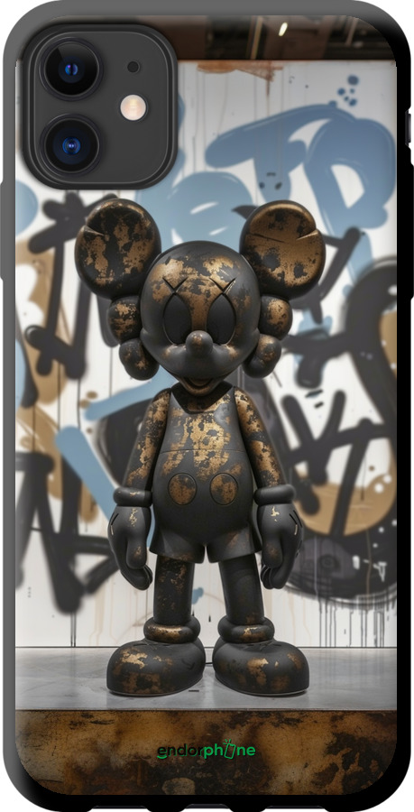 TPU чехол Bronze kaws v2 для Apple iPhone 11 - 6098b-1722 изображение 