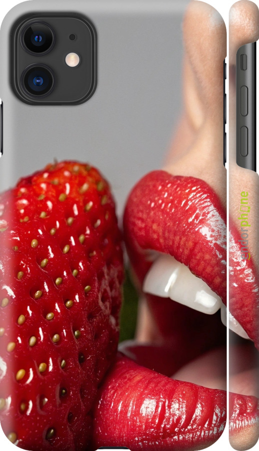 3D пластиковый глянцевый чехол Наслаждение для Apple iPhone 11 - 6701c-1722 изображение 