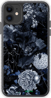 Чехол Bumper чехол Абстрактный цветочный рисунок в синих тонах для Apple iPhone 11 - 6539pc-1722 изображение 