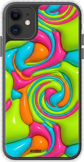 Чехол Bumper чехол Y2K Jelly Dream для Apple iPhone 11 - 6780pc-1722 изображение 