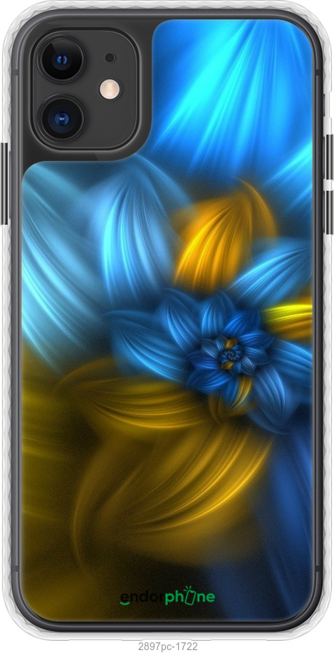 

Чохол Bumper чохол "Візерунок 46" для iPhone 11, Синій