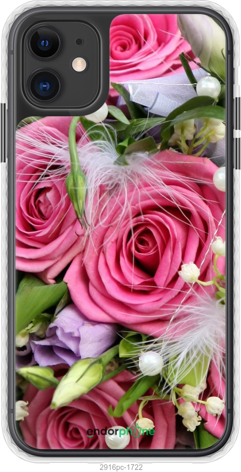 

Чохол Bumper чохол "Ніжність" для iPhone 11, Рожевий