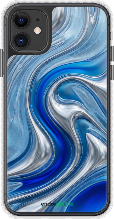 Чехол Bumper чехол Liquid Chrome для Apple iPhone 11 - 6781pc-1722 изображение 