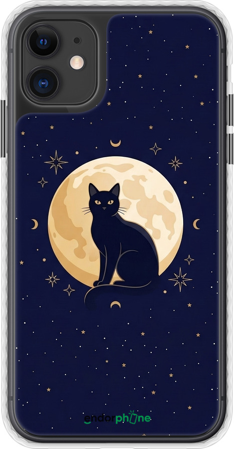 Чехол Bumper чехол Cute Cat Celestial/Witchy для Apple iPhone 11 - 6787pc-1722 изображение 