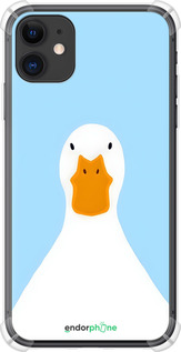 Силикон с усиленными углами чехол Гусь для Apple iPhone 11 - 6350sp-1722 изображение 