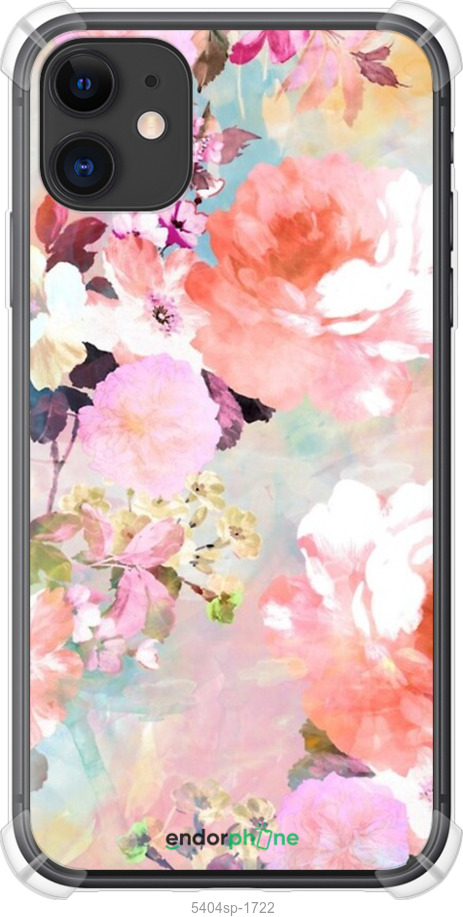 Силіконовий протиударний с посиленими кутами чехол № 5404 для Apple iPhone 11 - 5404sp-1722 изображение 