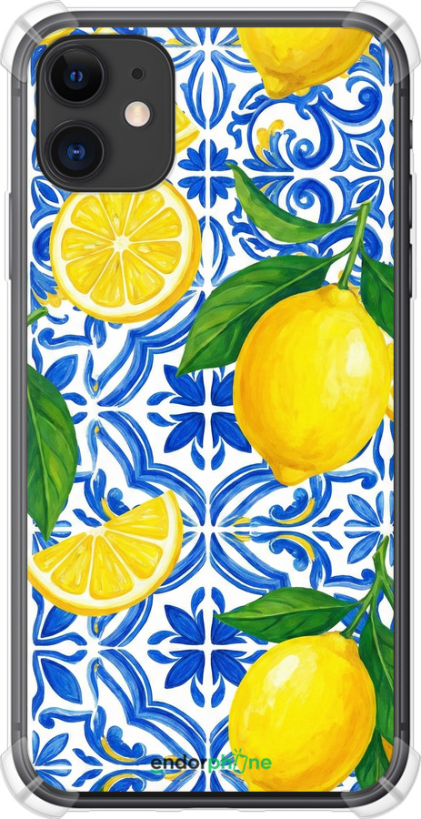 Силикон с усиленными углами чехол Grocery Girl Italian Summer для Apple iPhone 11 - 6766sp-1722 изображение 