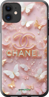 Силиконовый чехол Шанель для Apple iPhone 11 - 6366u-1722 изображение 