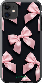 Силиконовый чехол 'Coquette Ribbons Dark Coquette' для iPhone 11 изображение 3
