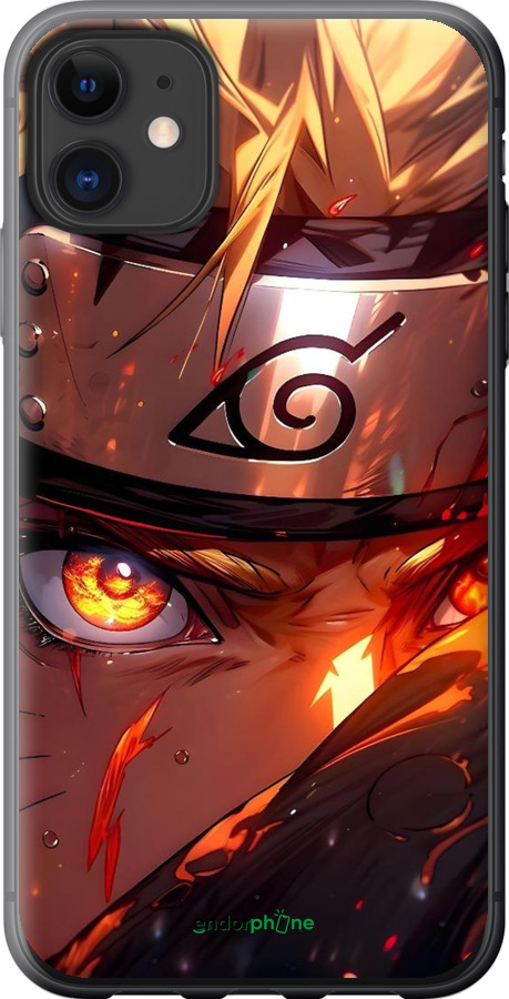 Силиконовый чехол Наруто для Apple iPhone 11 - 6277u-1722 изображение 