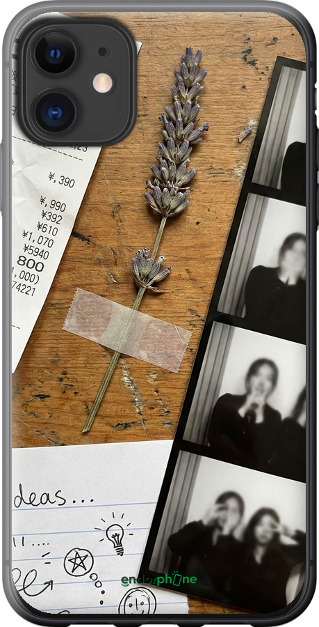 Силиконовый чехол Aesthetic Scrapbook Collage для Apple iPhone 11 - 6773u-1722 изображение 