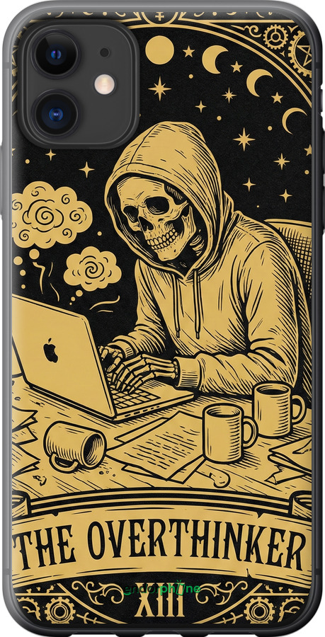 Силиконовый чехол The Overthinker для Apple iPhone 11 - 6774u-1722 изображение 