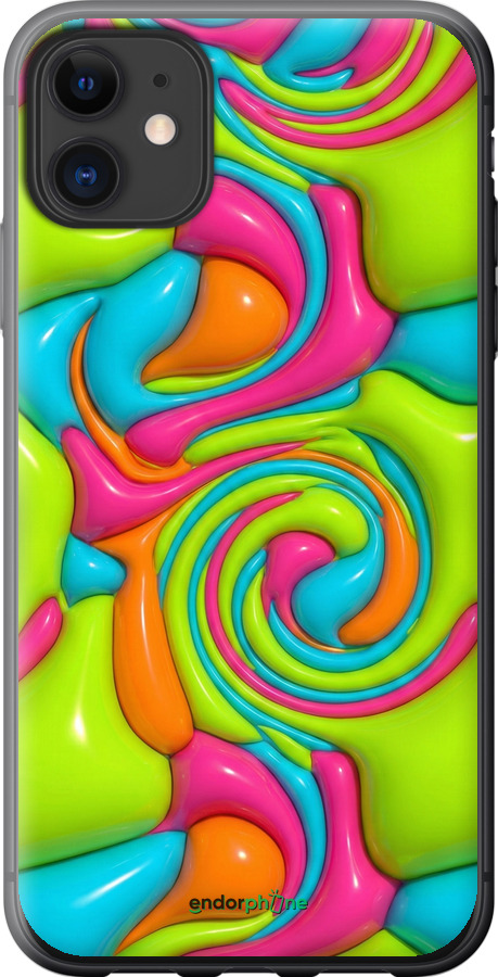 Силиконовый чехол Y2K Jelly Dream для Apple iPhone 11 - 6780u-1722 изображение 