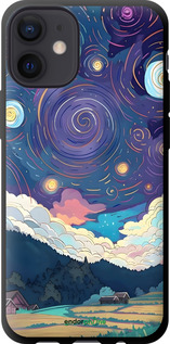 TPU чехол Креативный арт для Apple iPhone 12 Mini - 6322b-2071 изображение 