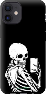 TPU чехол Скелет делает Selfie для Apple iPhone 12 Mini - 6535b-2071 изображение 
