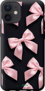 TPU чехол Coquette Ribbons Dark Coquette для Apple iPhone 12 Mini - 6767b-2071 изображение 
