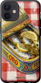 TPU чехол Vintage Sardine Tin Phone для Apple iPhone 12 Mini - 6772b-2071 изображение 