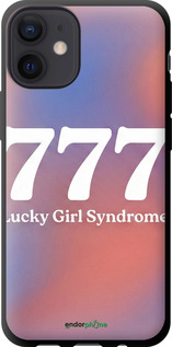 TPU чехол 'Aesthetic Aura Gradient 777 Lucky Energy' для iPhone 12 Mini изображение 5