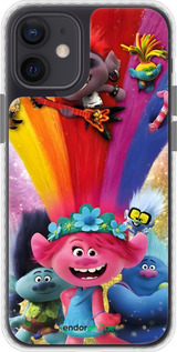 Чохол Bumper чехол Тролі для Apple iPhone 12 Mini - 6343pc-2071 изображение 