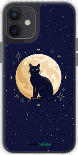Чохол Bumper чехол Cute Cat Celestial/Witchy для Apple iPhone 12 Mini - 6787pc-2071 изображение 