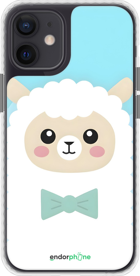 Чехол Bumper чехол Милый барашек для Apple iPhone 12 Mini - 6355pc-2071 изображение 