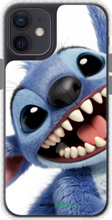 Чехол Bumper чехол Стич для Apple iPhone 12 Mini - 6684pc-2071 изображение 