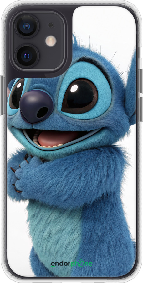 Чехол Bumper чехол Стич 1 для Apple iPhone 12 Mini - 6686pc-2071 изображение 