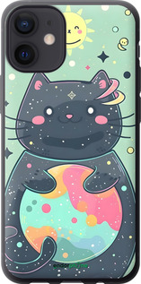 2D пластиковый чехол Милый котик для Apple iPhone 12 Mini - 6364t-2071 изображение 