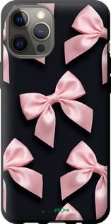 TPU чехол Coquette Ribbons Dark Coquette для Apple iPhone 12 Pro Max - 6767b-2054 изображение 