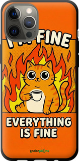 TPU чохол 'Funny Cat' для iPhone 12 Pro Max зображення 5