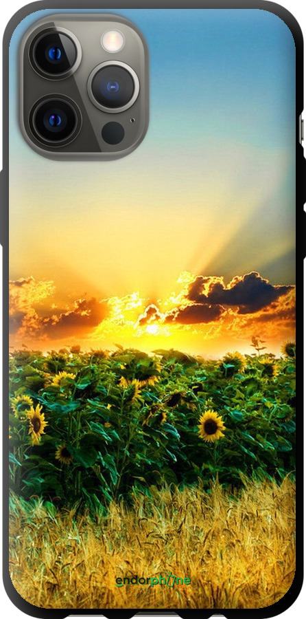 

TPU чорний чохол "Україна" для iPhone 12 Pro Max