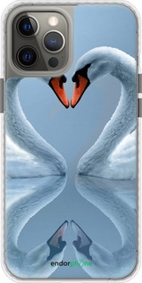 Чехол Bumper MagSafe чехол Лебеди для Apple iPhone 12 Pro Max - 6007pm-2054 изображение 